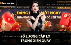 Số lượng cặp lô trong xiên quay